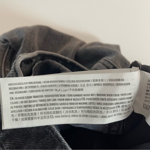 Abercrombie & Fitch l Curve Love 90s Ultra High Rise Straight Jeans 20945 - Picture 12 of 15